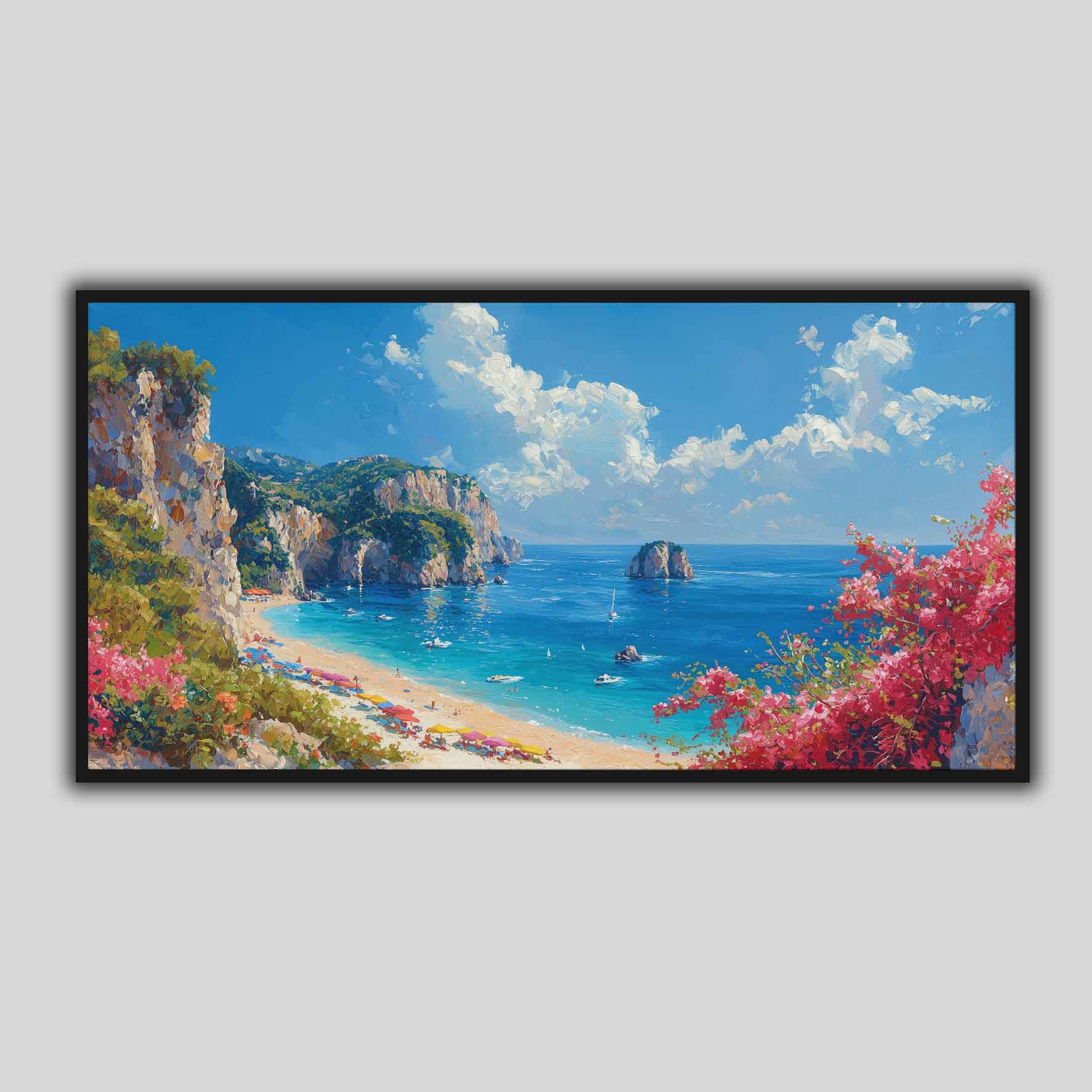 Luce sulla scogliera