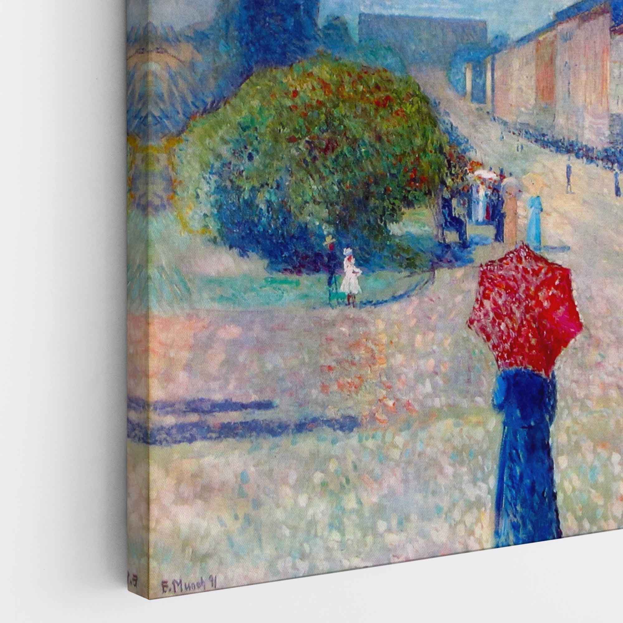 Jour de printemps dans la rue Carl Johan