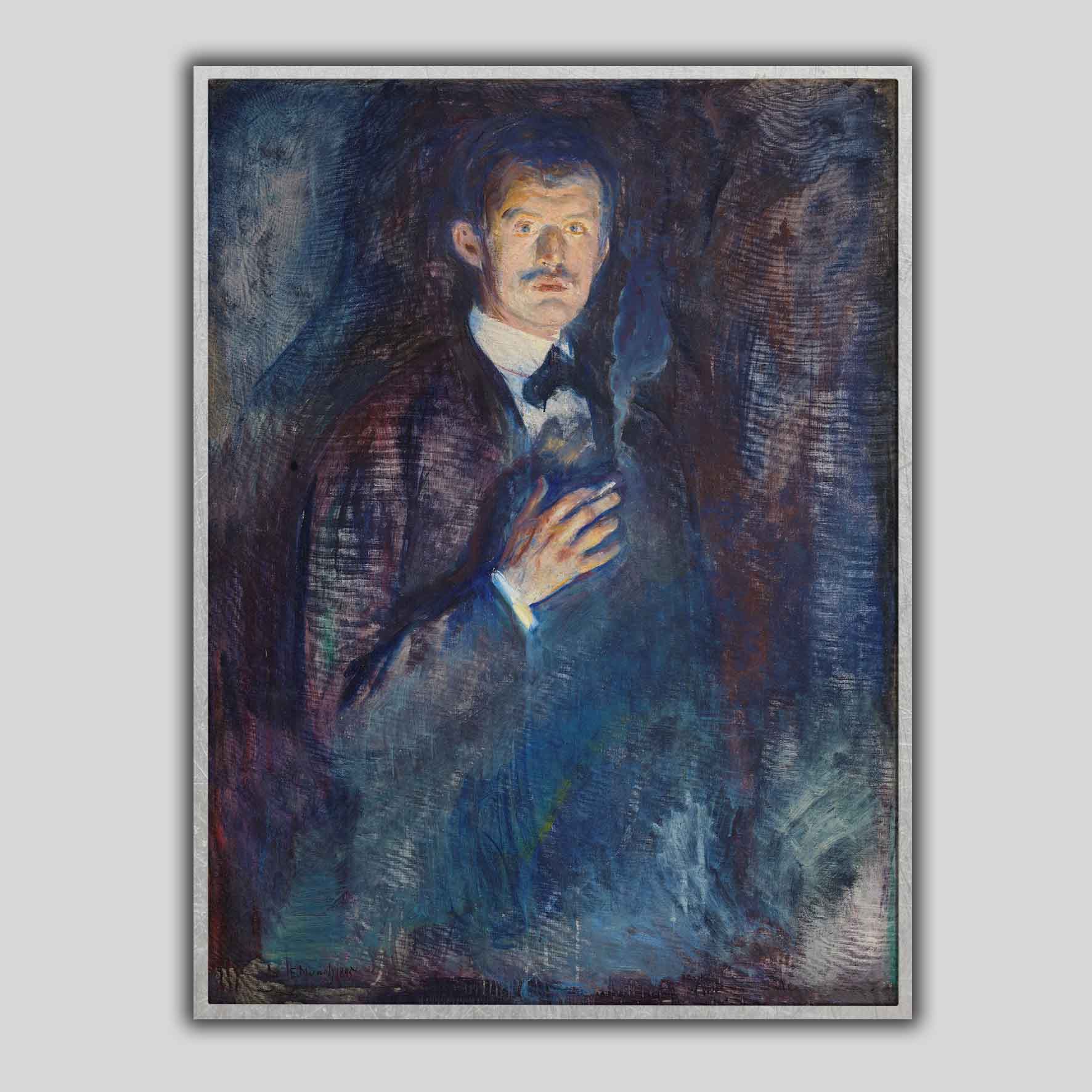 Autoritratto con sigaretta