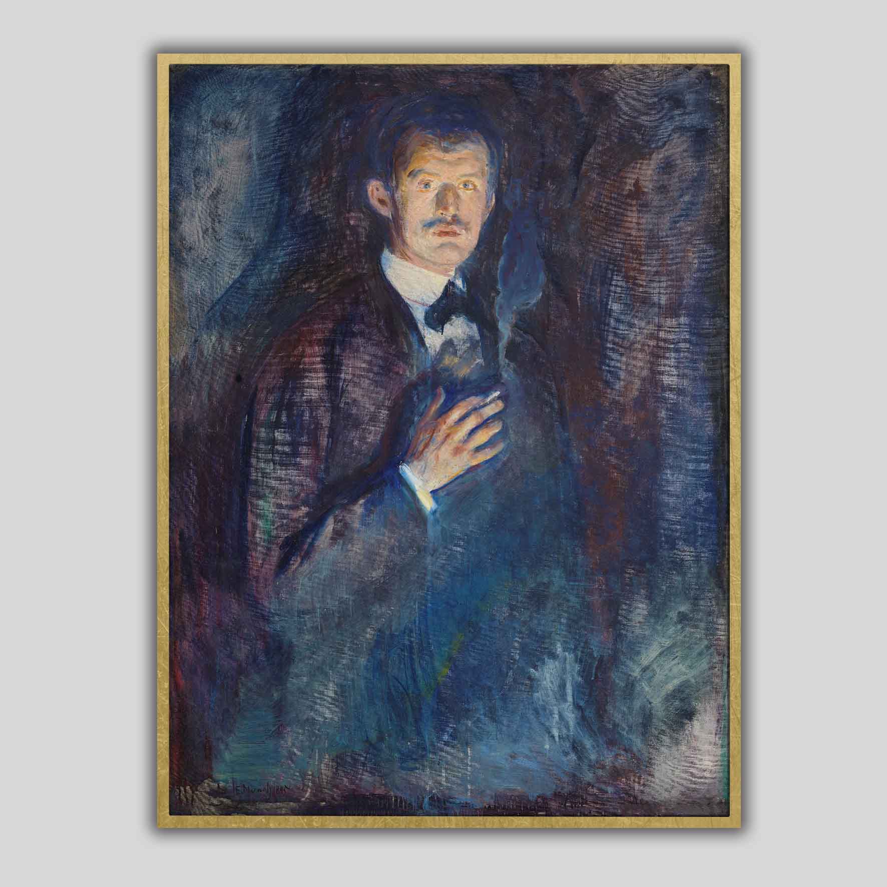 Autoritratto con sigaretta