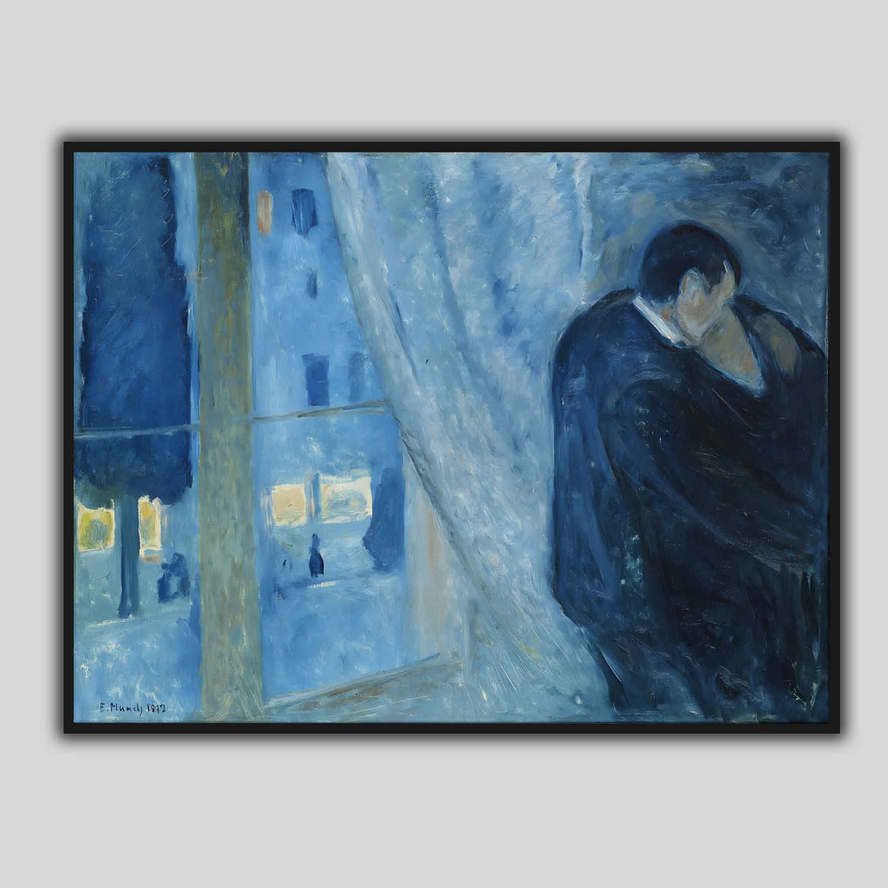 Le baiser avec la fenêtre