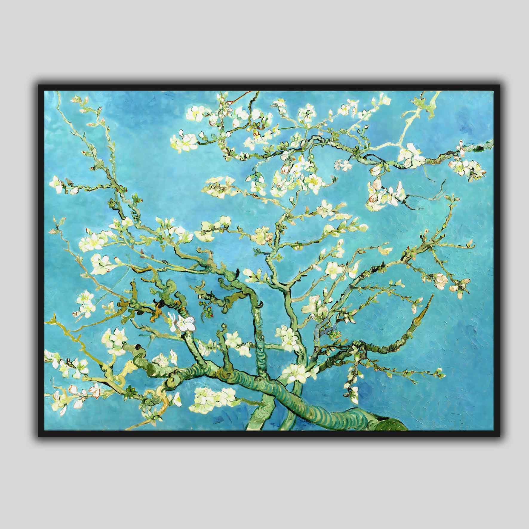 Flowering almond branch