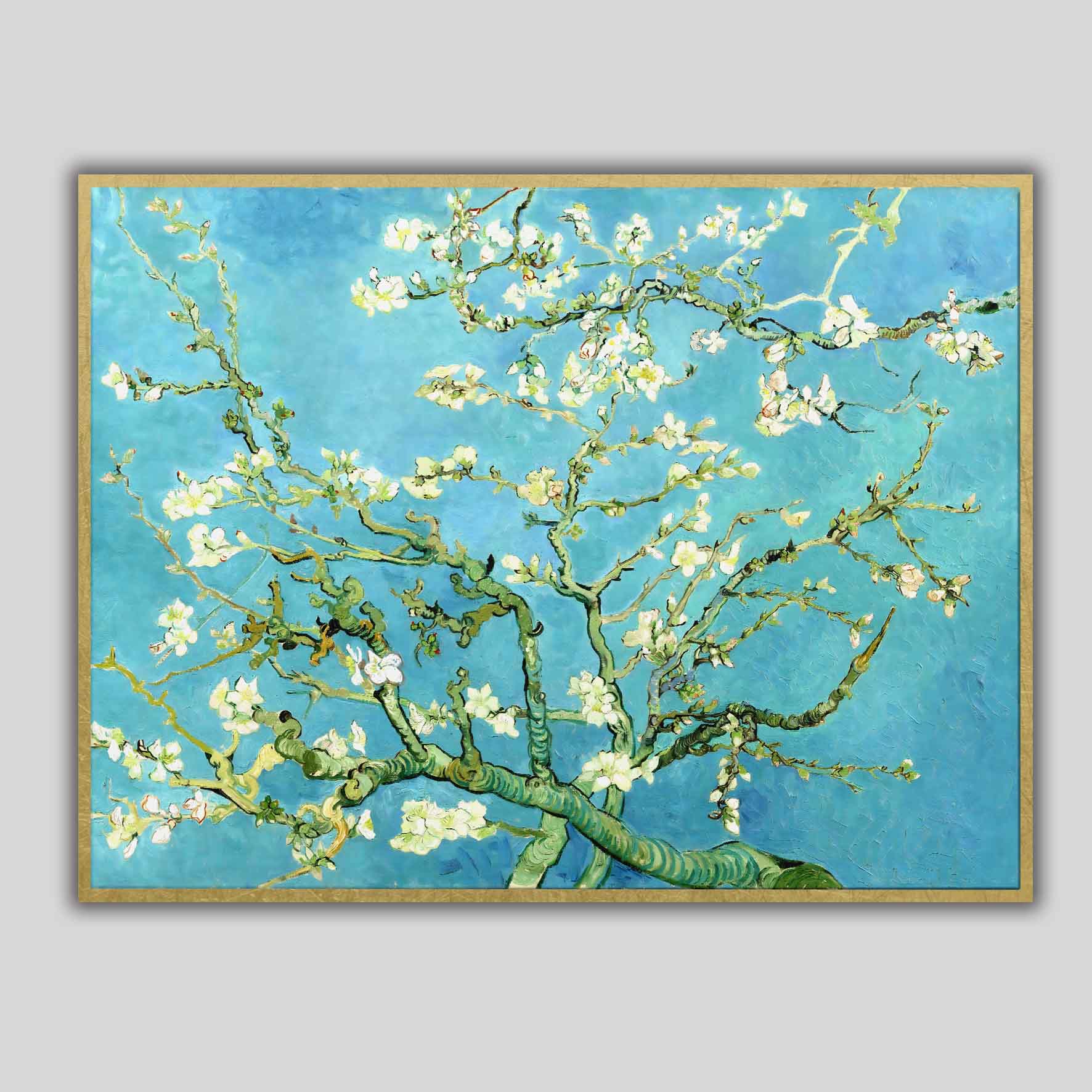 Flowering almond branch