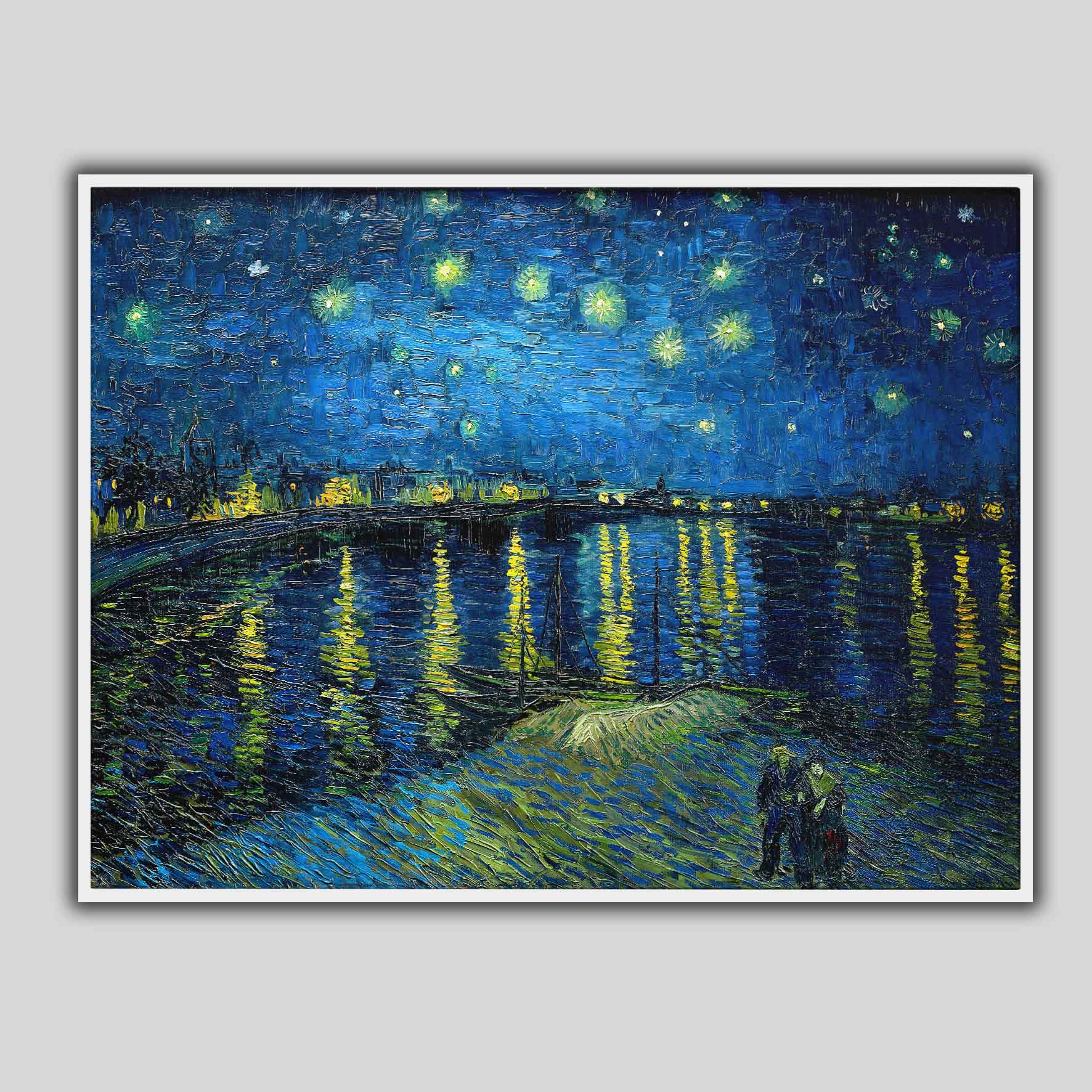 Notte stellata sul Rodano