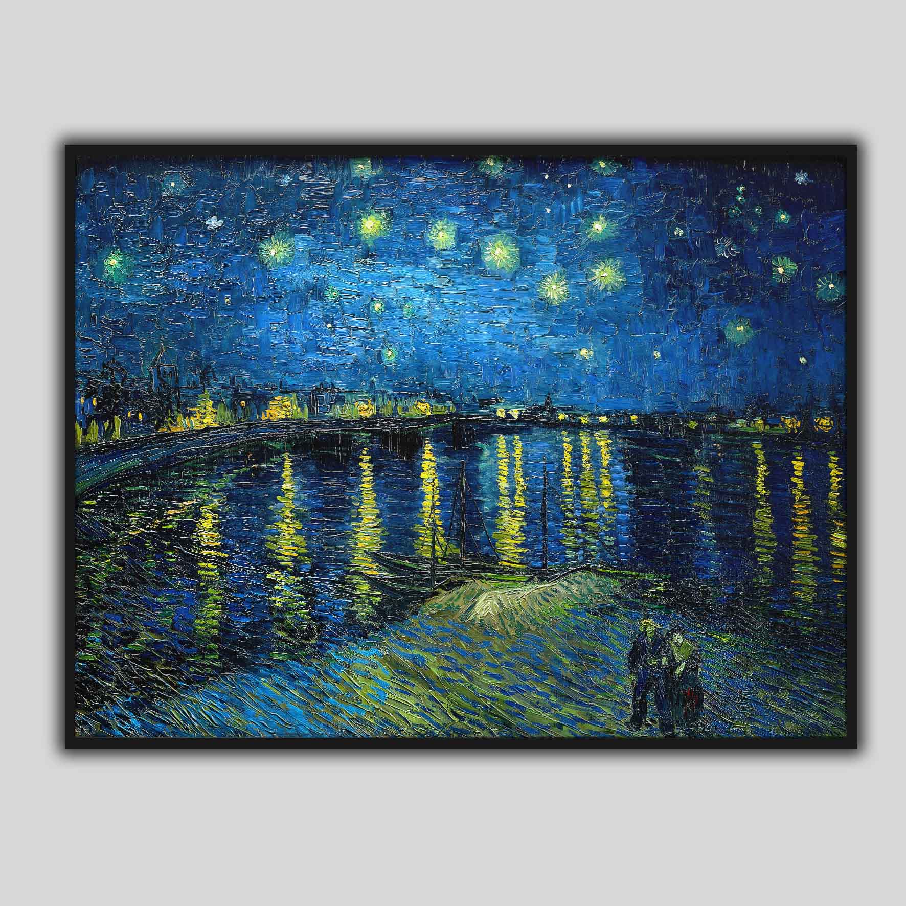 Notte stellata sul Rodano