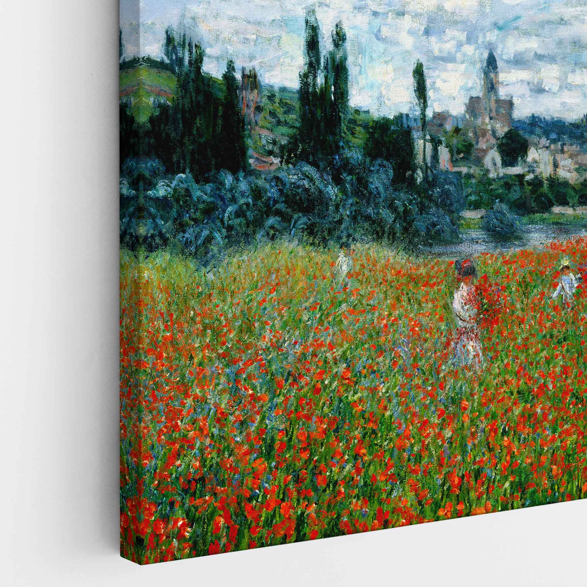 Champs de coquelicots à Vétheuil