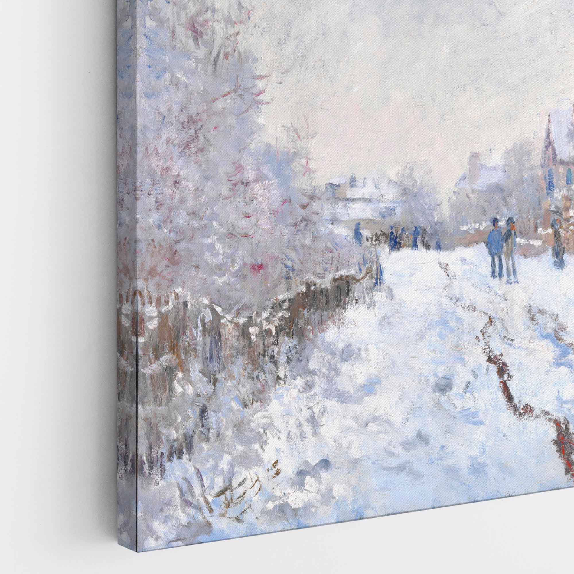 Scena nevosa ad Argenteuil