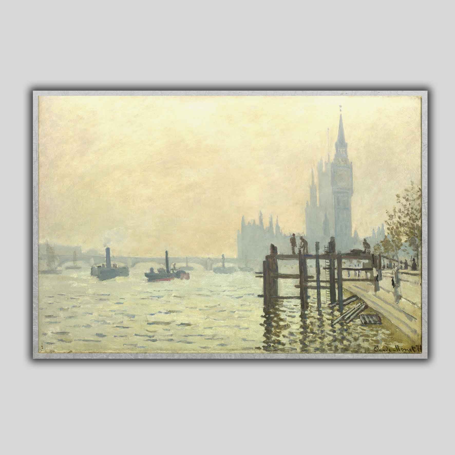 Il Tamigi sotto Westminster