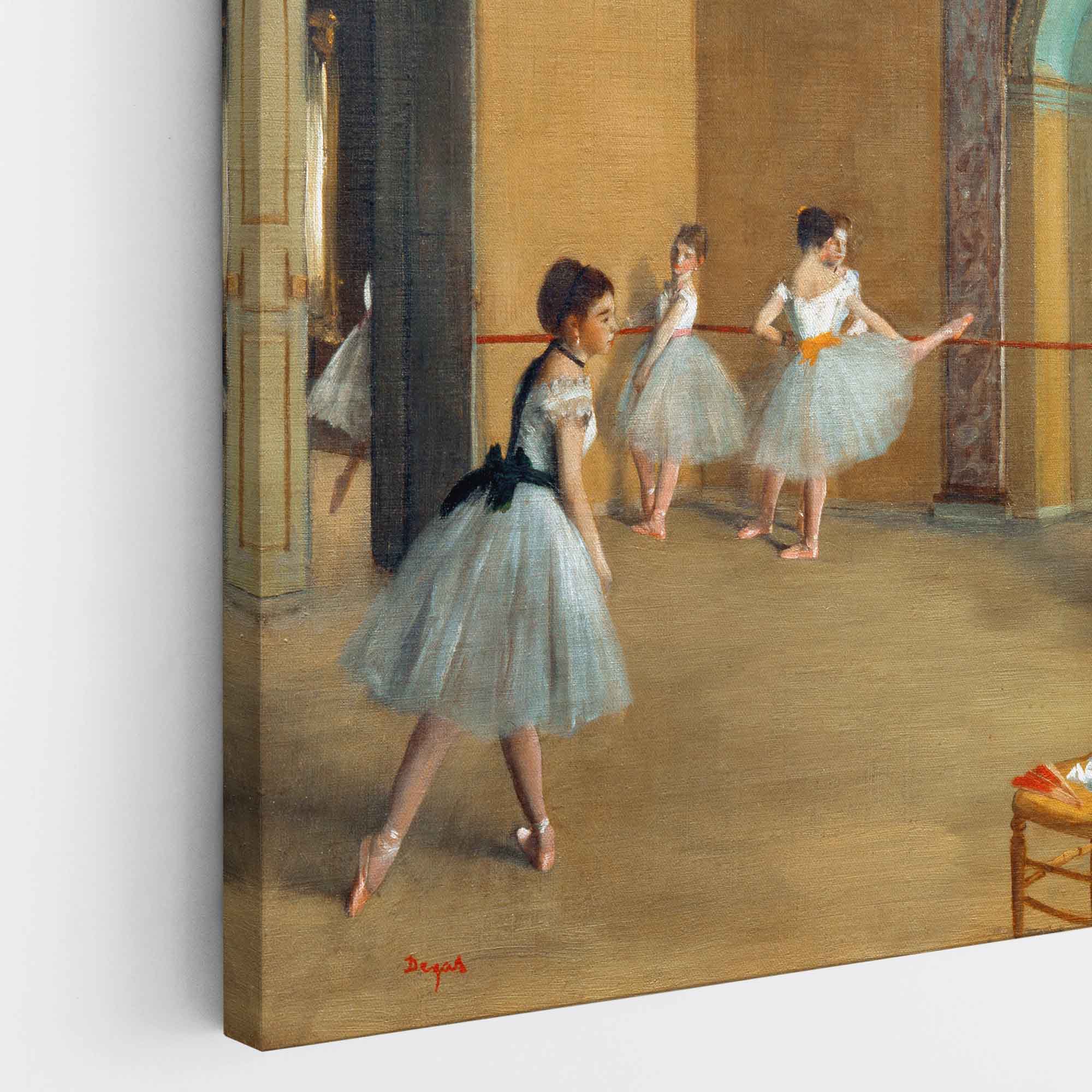 Le foyer de danse du théâtre de l'Opéra