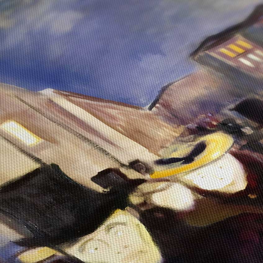 Soirée sur le boulevard Karl Johan