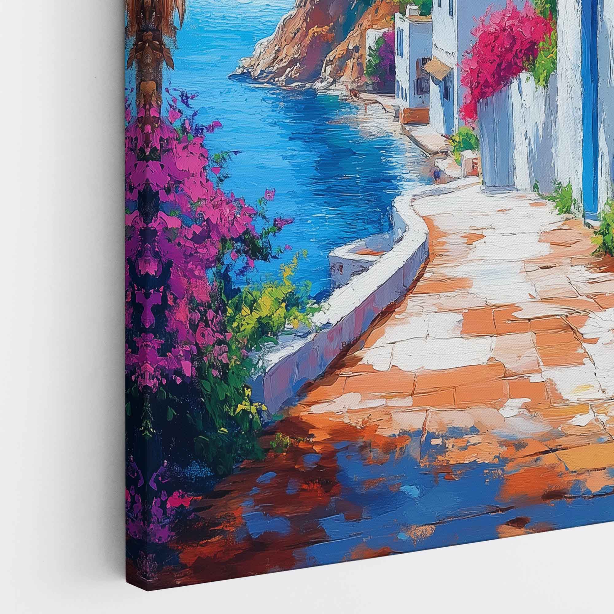 Mer et Bougainvilliers