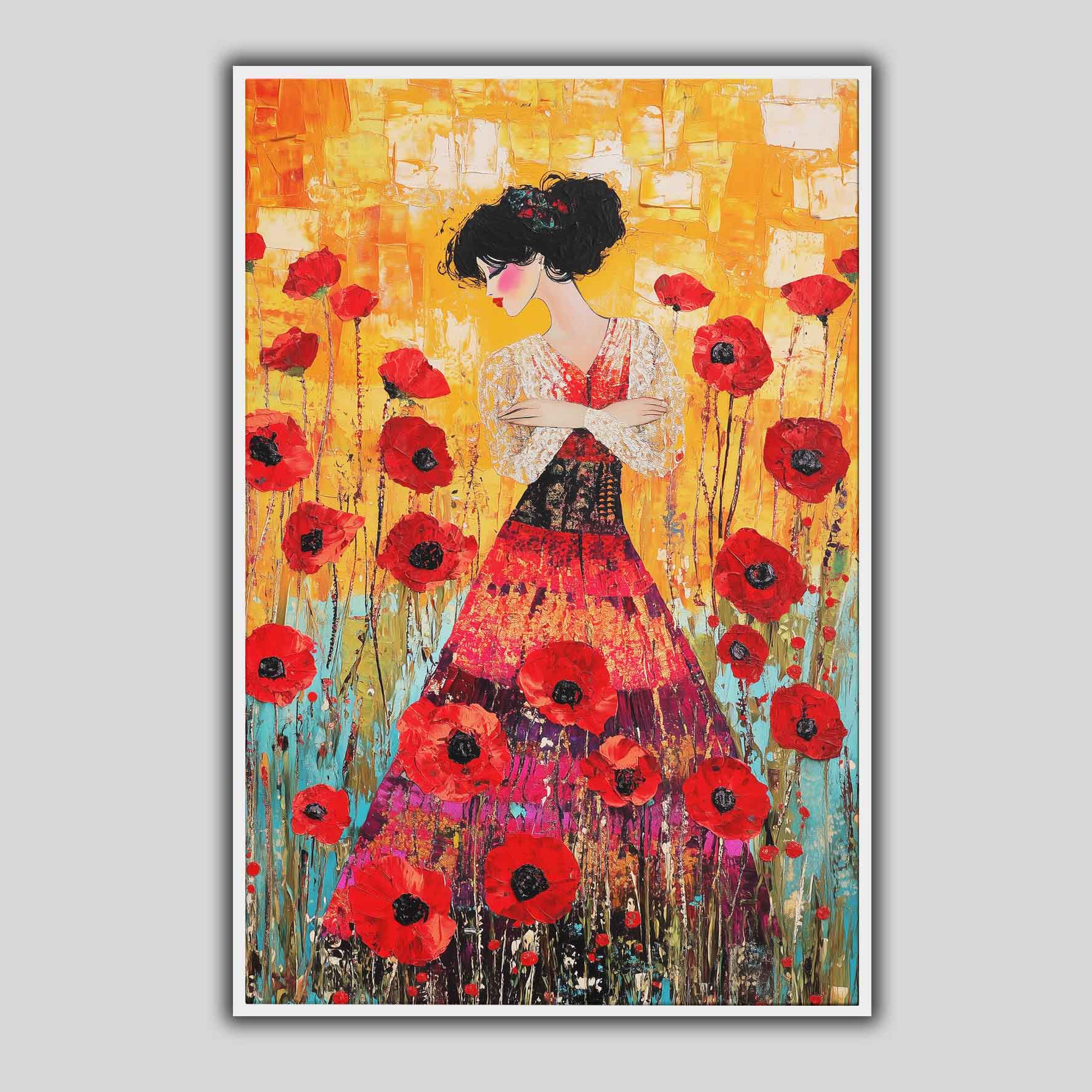 La Donna tra i Papaveri