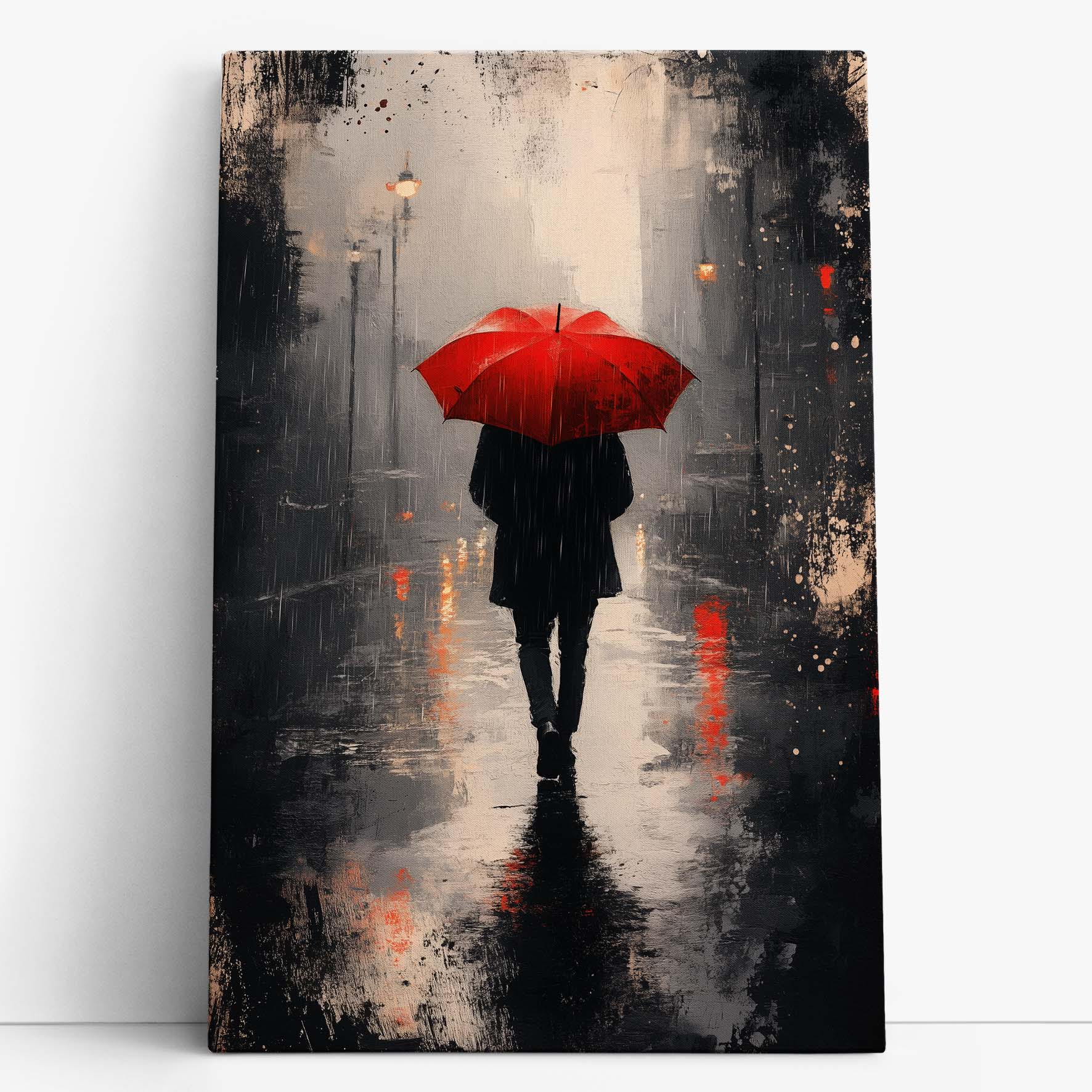 Je marche sous la pluie