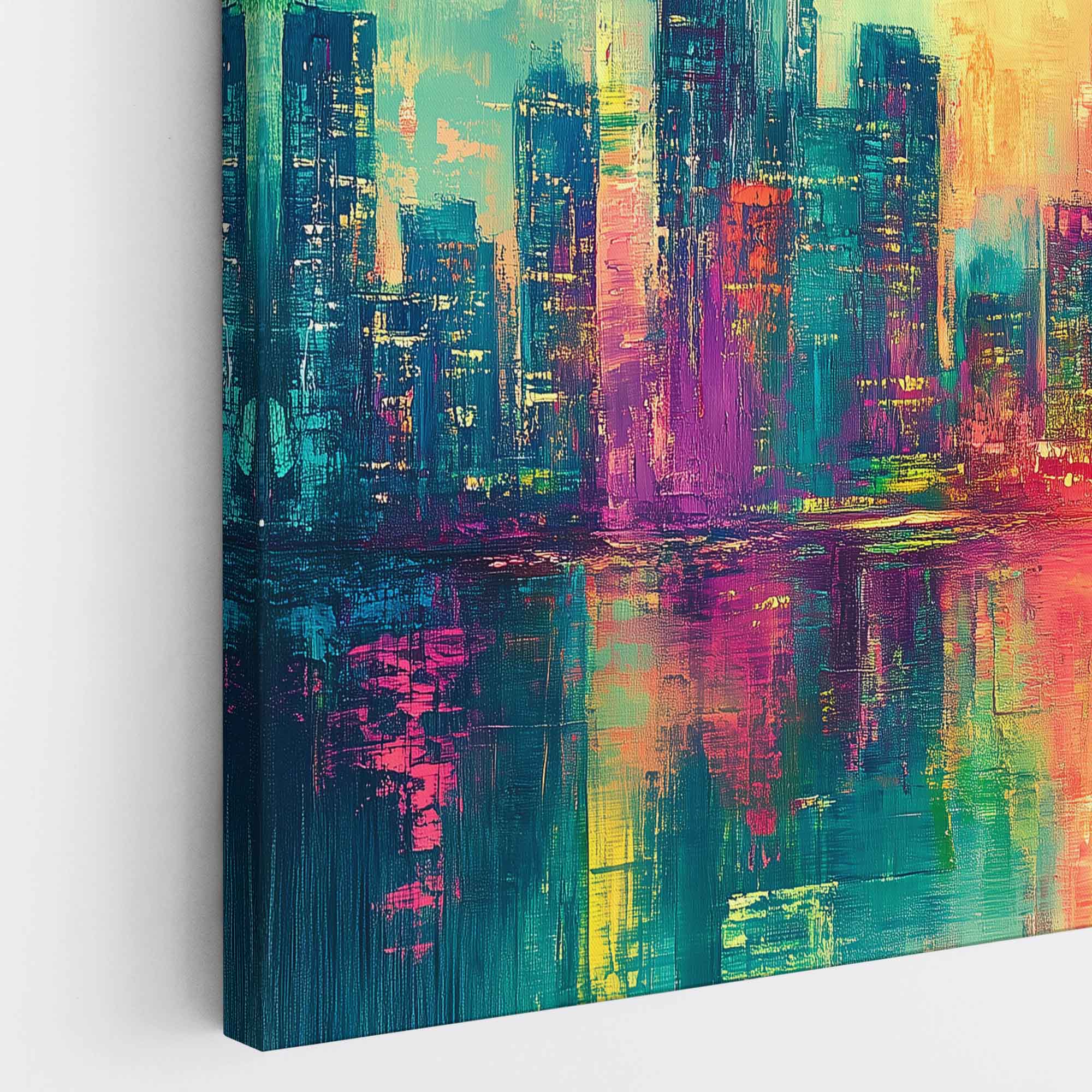 Réflexion de l'horizon vert