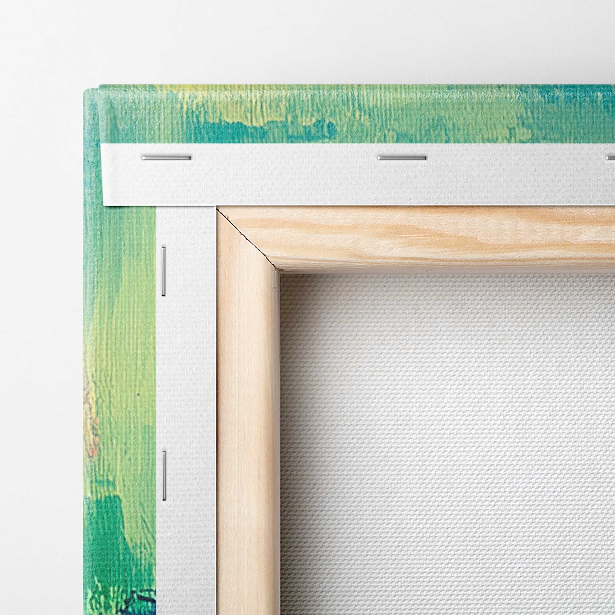 Réflexion de l'horizon vert