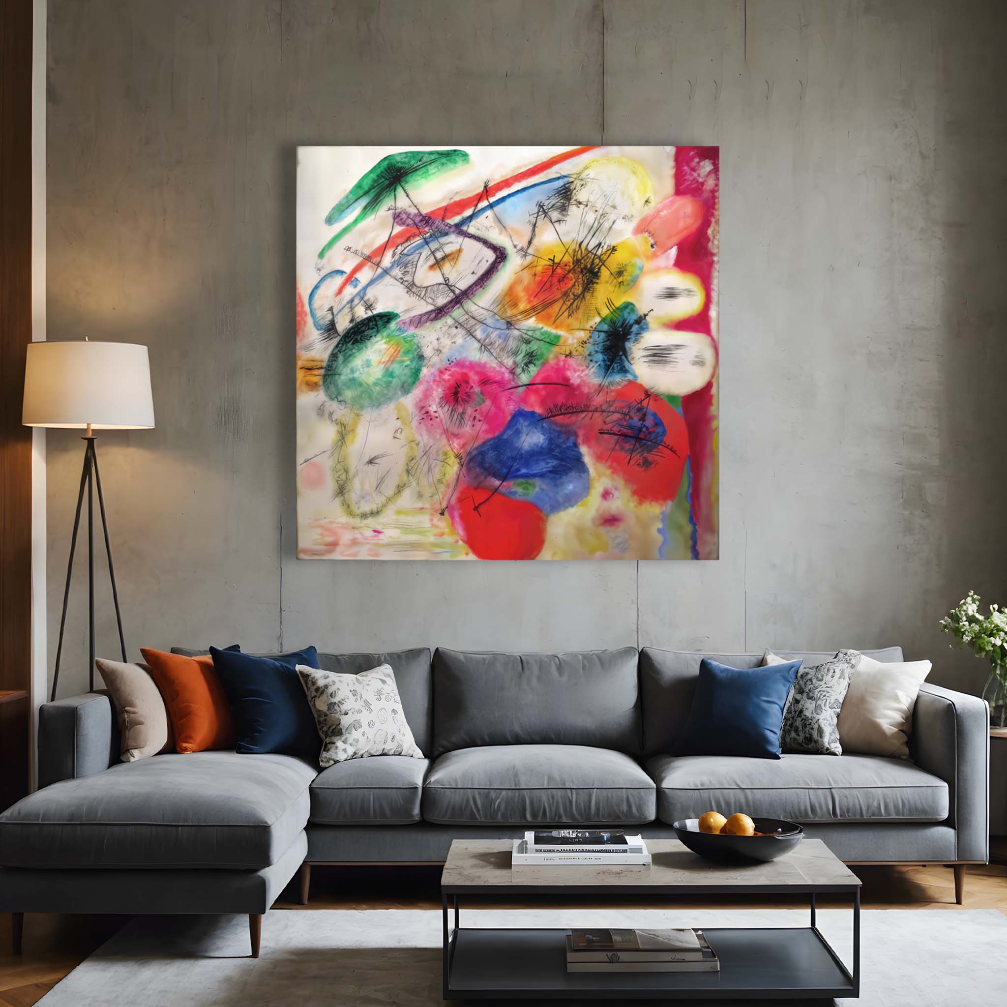 Kandinsky, Black Lines