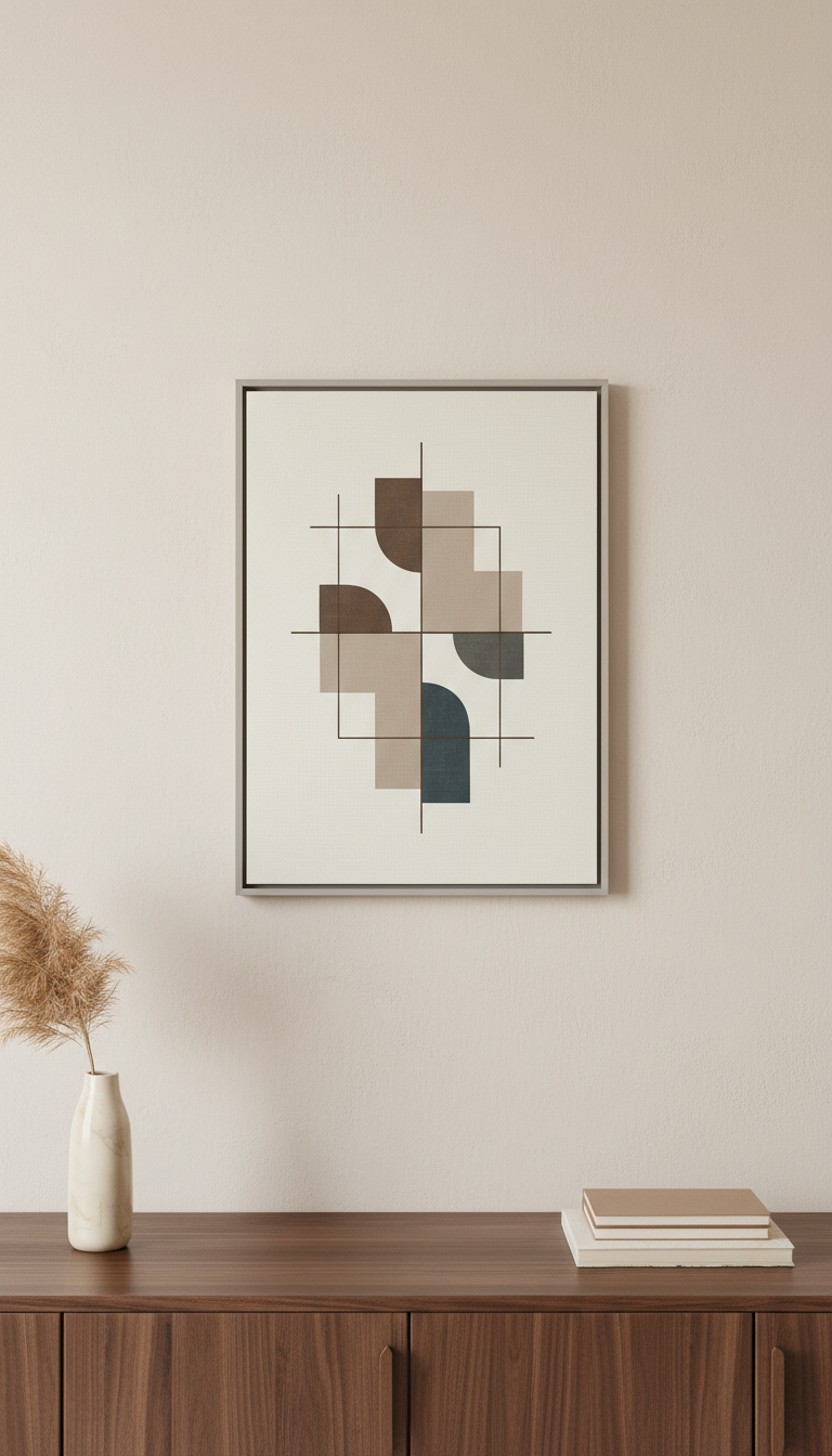 Quadro intelaiato confezione elegante