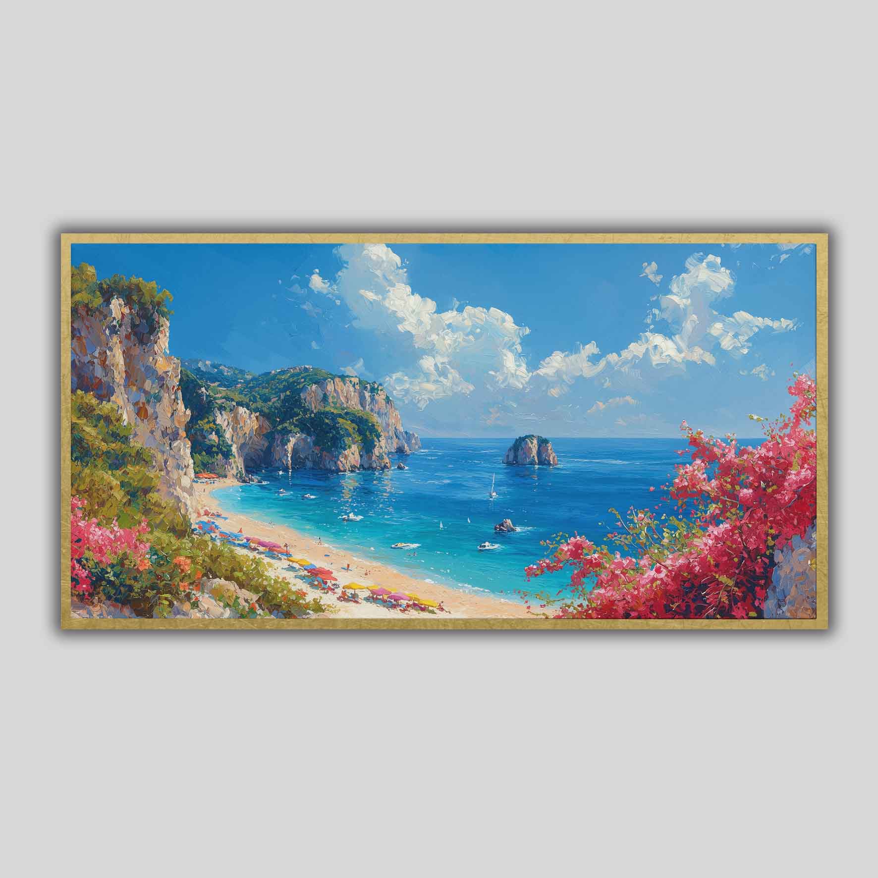 Luce sulla scogliera