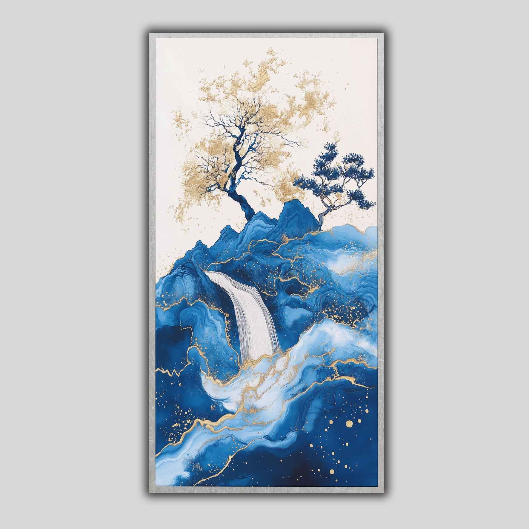 Silenziosa Cascata Blu