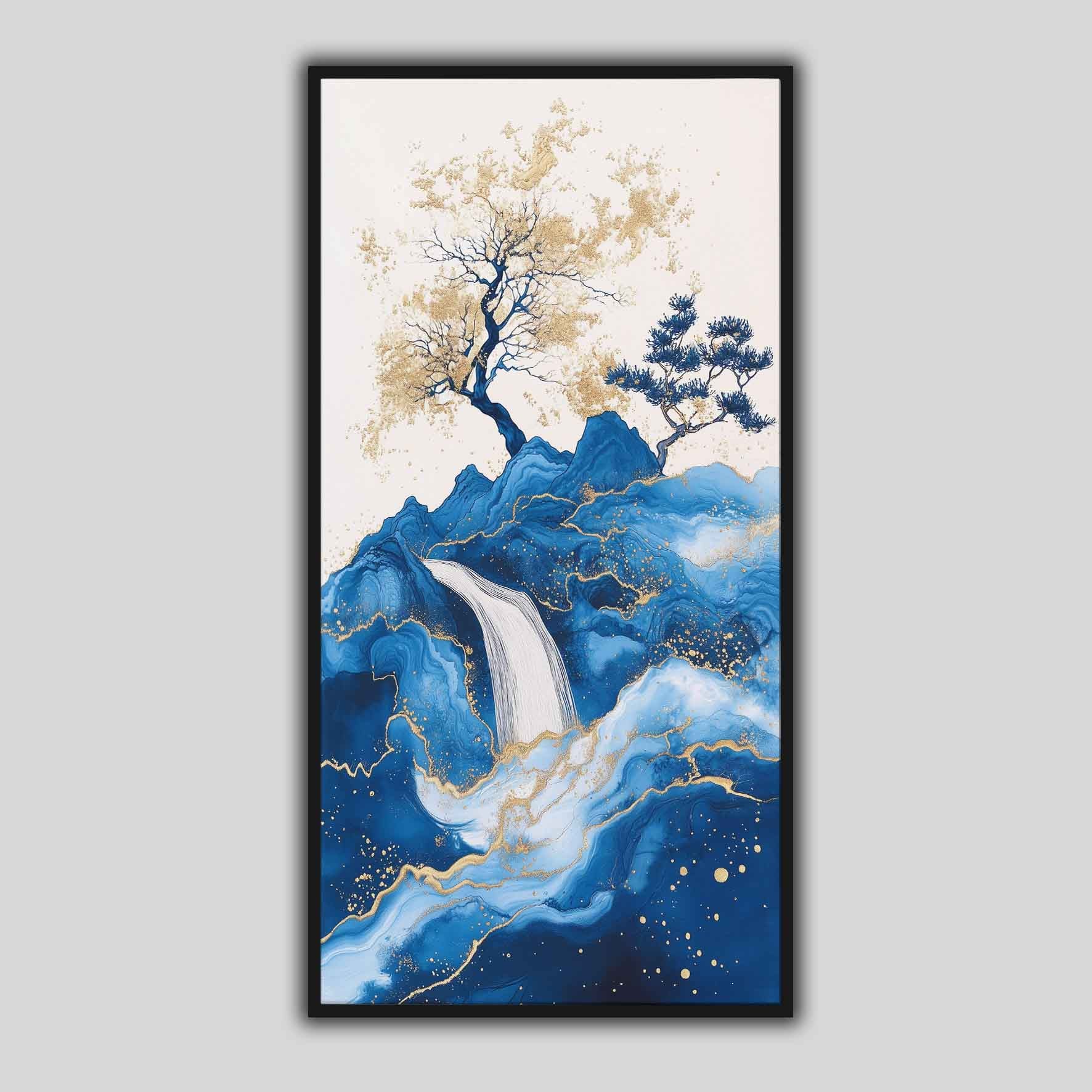 Silenziosa Cascata Blu