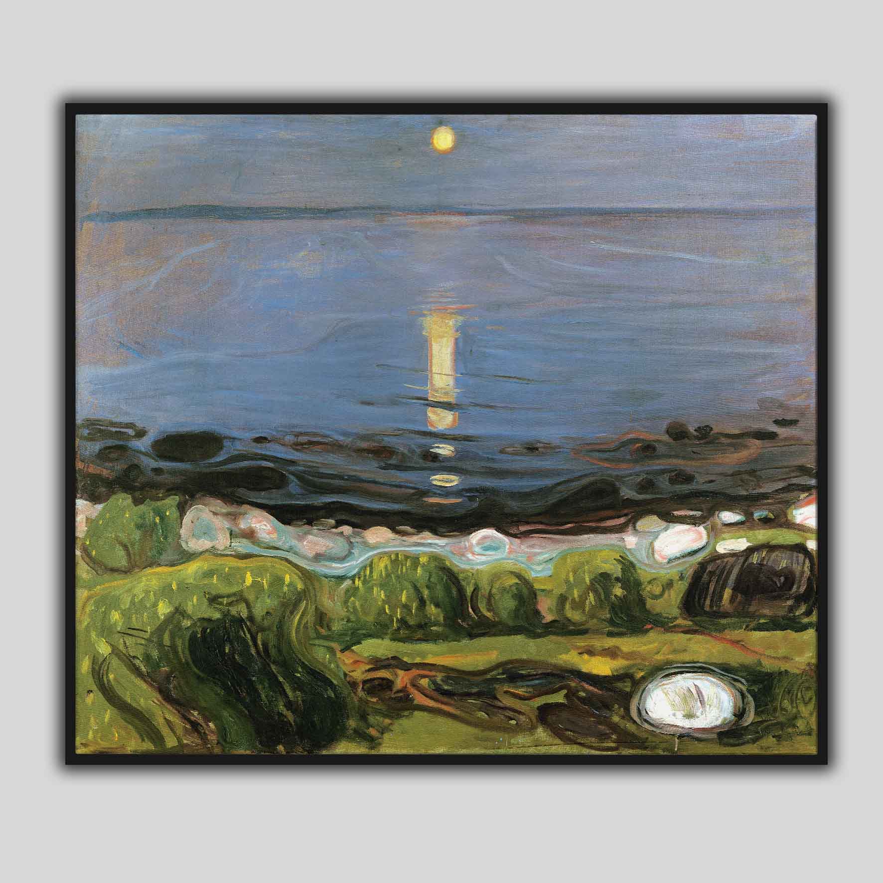 Notte d'estate sulla spiaggia