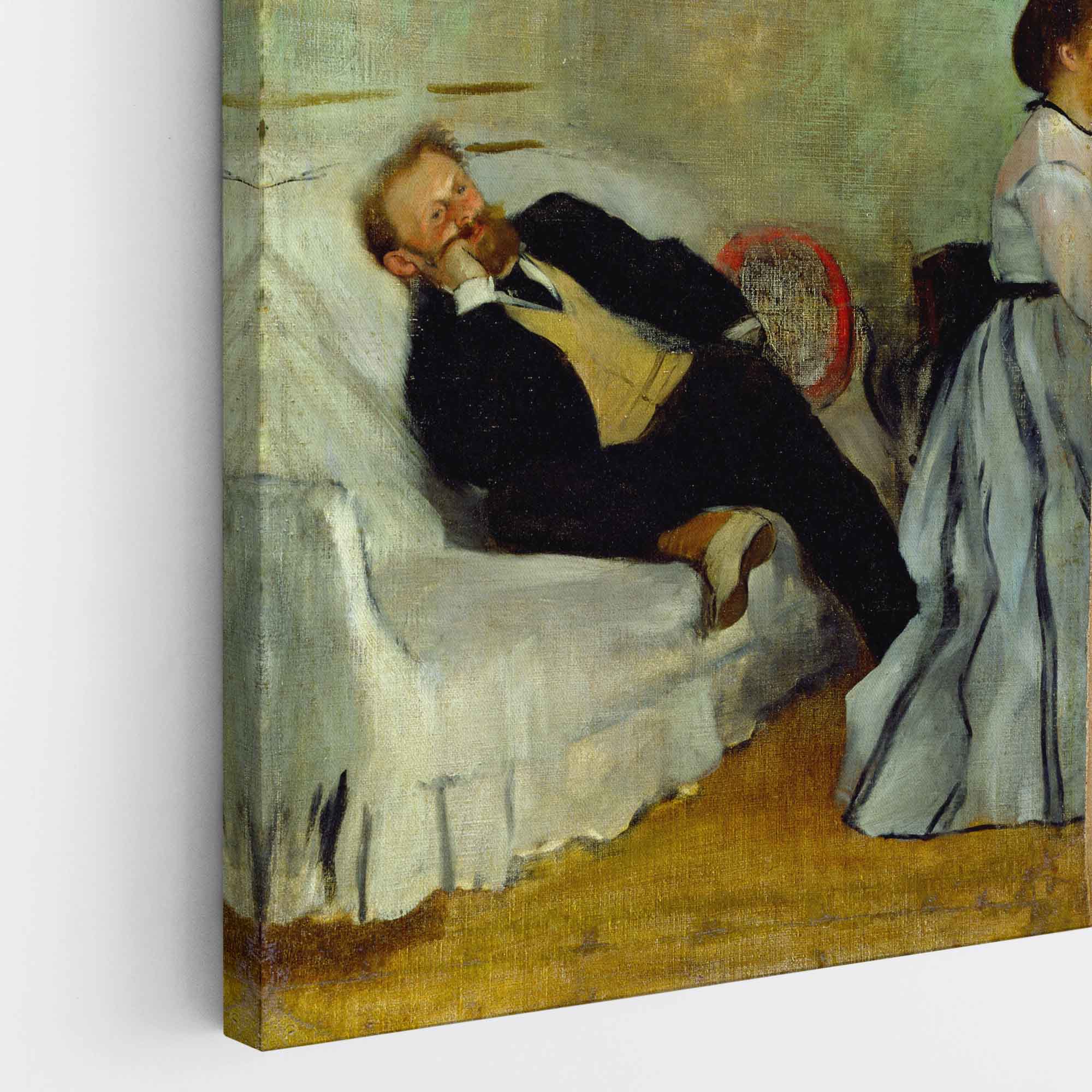 Édouard Manet e la moglie