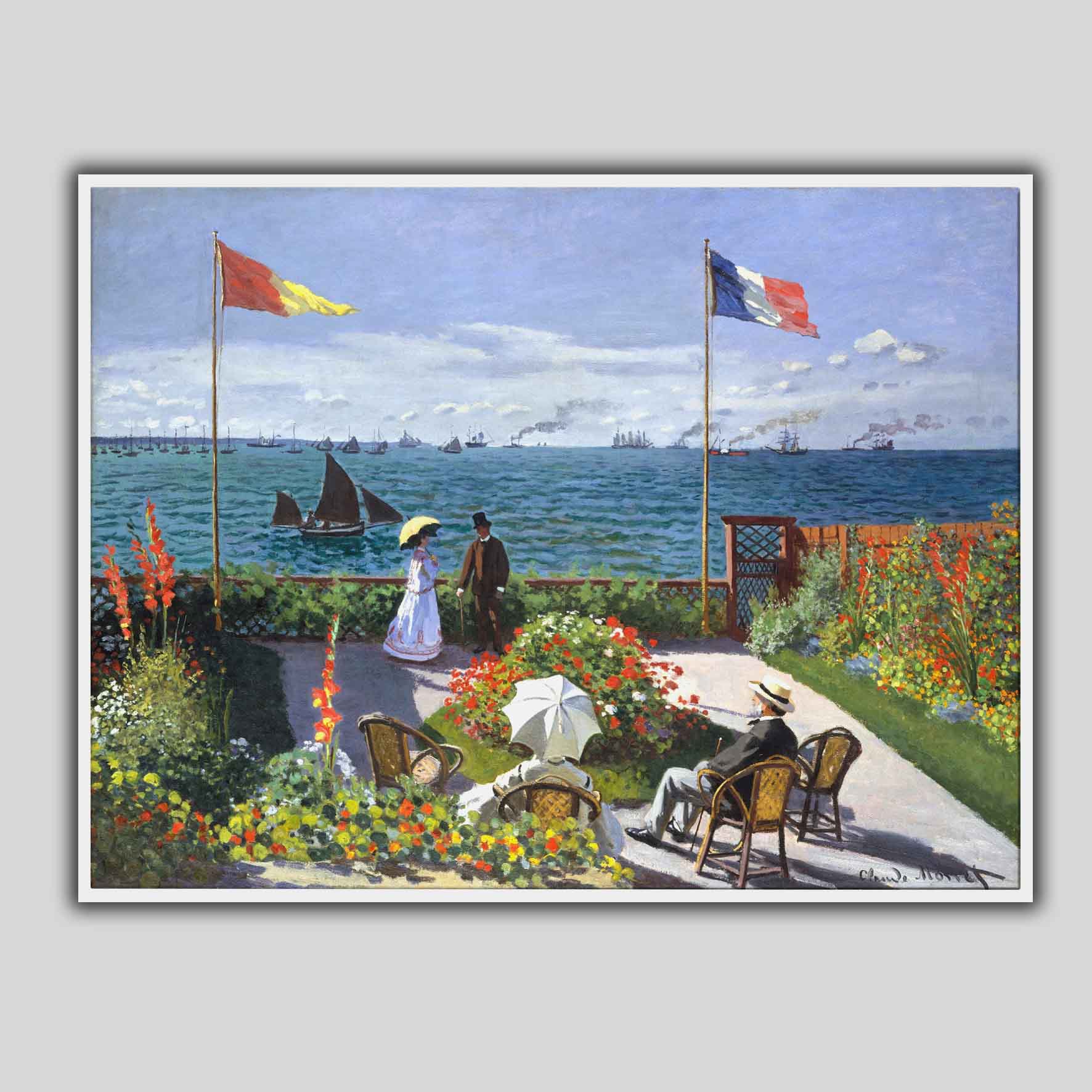 La terrazza a Sainte-Adresse