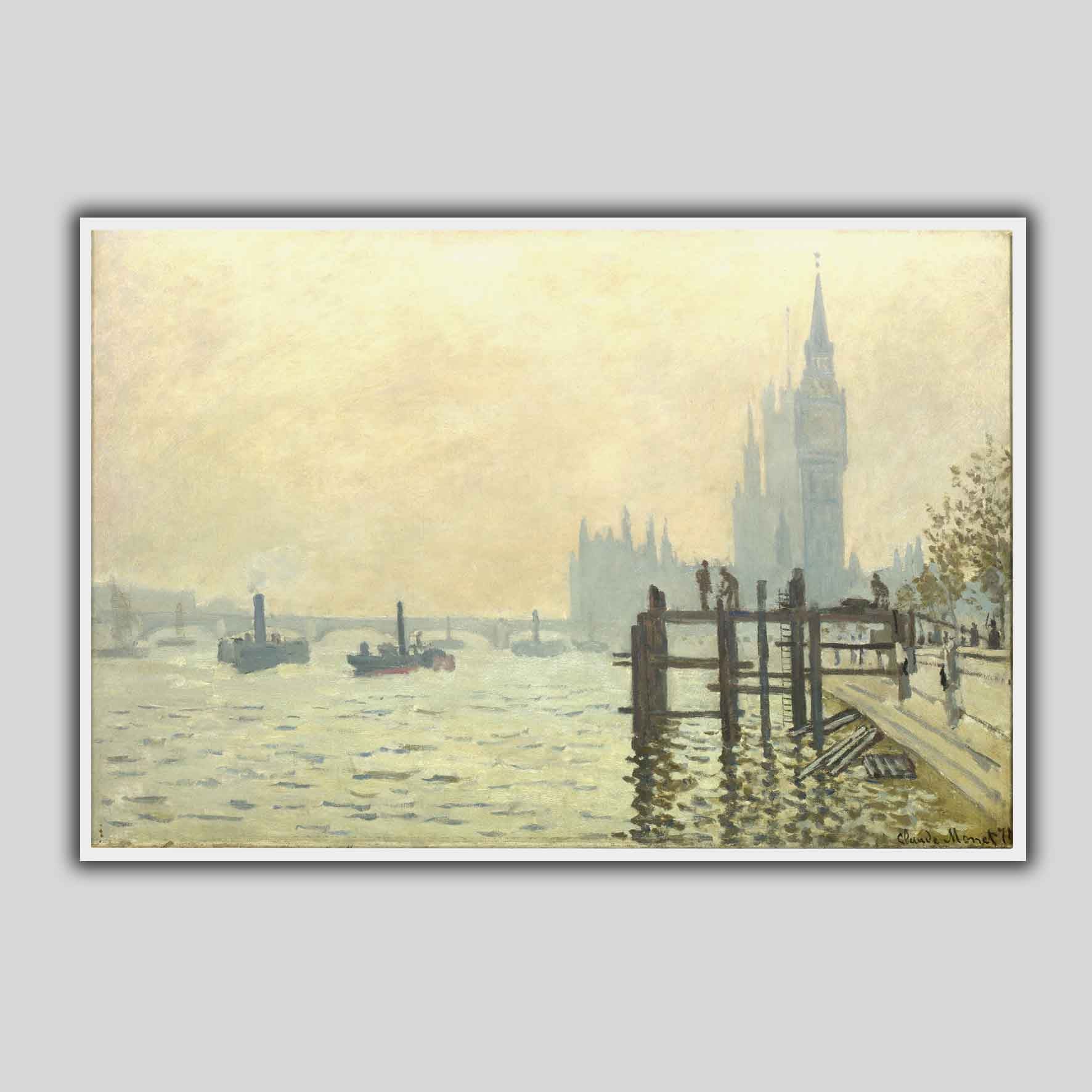 Il Tamigi sotto Westminster