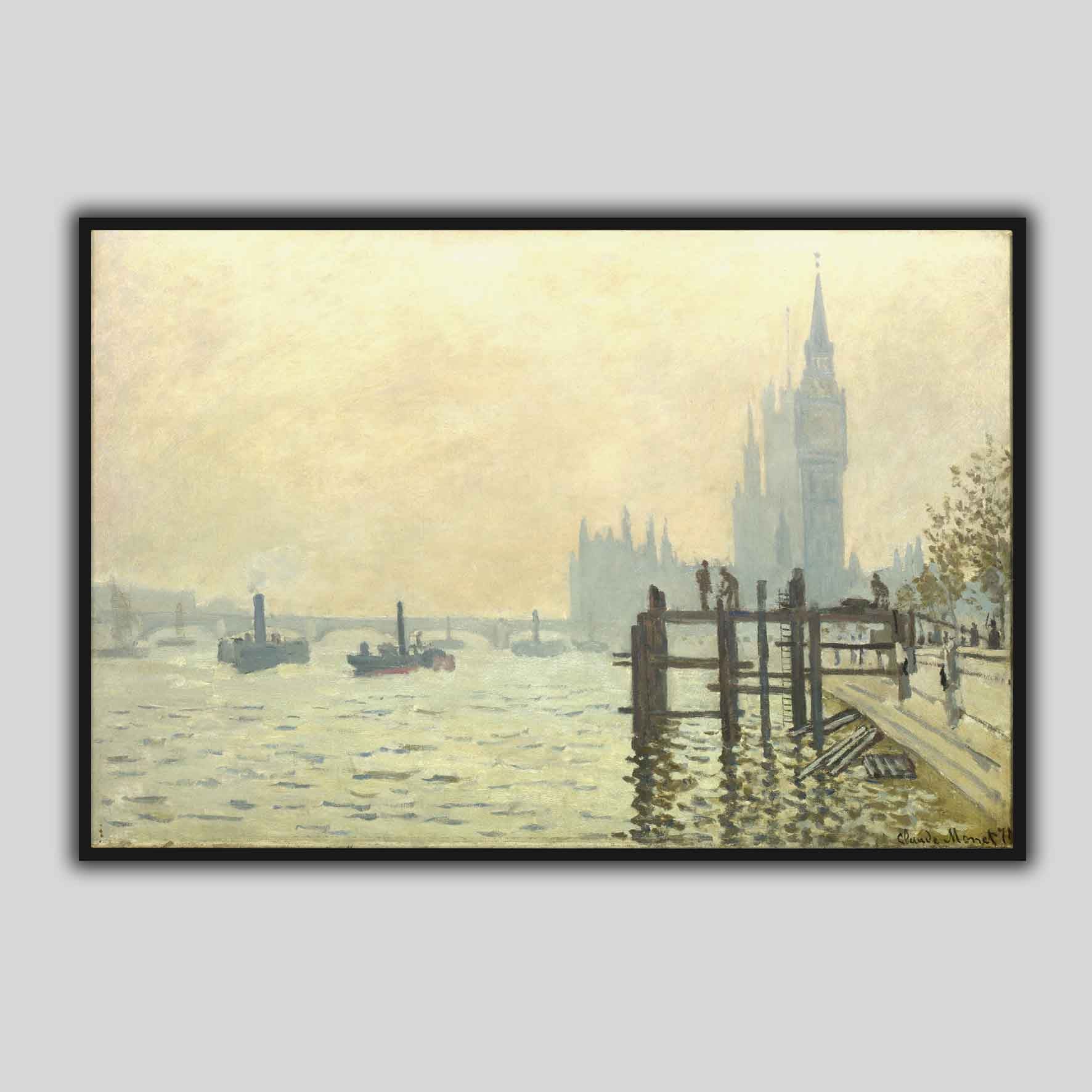 Il Tamigi sotto Westminster