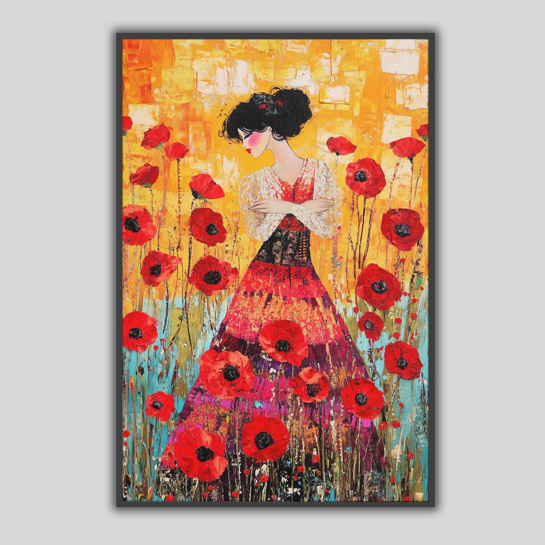 La Donna tra i Papaveri