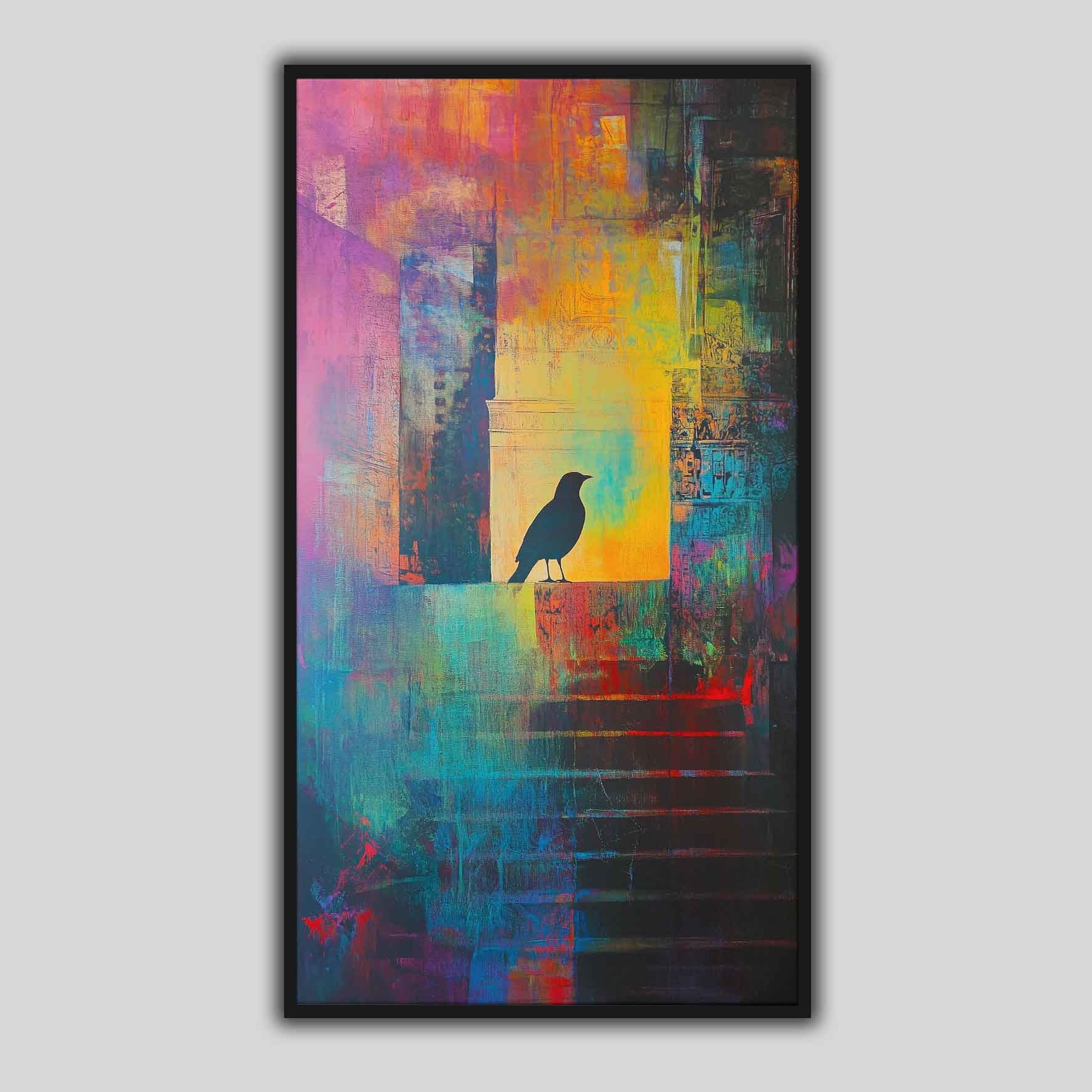 Silhouette nel crepuscolo